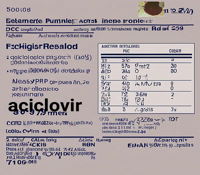 Aciclovir unguento oftalmico precio